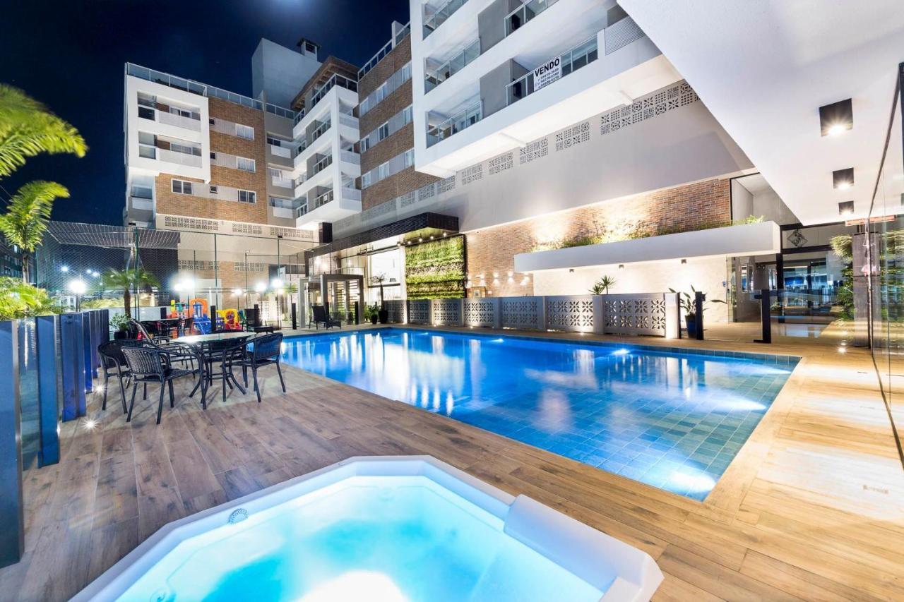 Terrazzo 602B - Cobertura Duplex A Poucos Metros Da Praia De Bombas - Condominio Com Piscina - Academia - Solario - 봄비나스 외부 사진